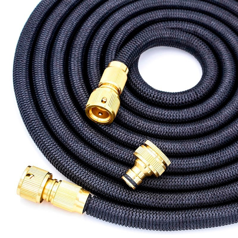 25Ft-125Ft  Expandable Garden Hose with Spray Gun