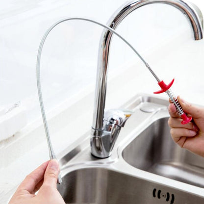 Bendable Sewer Dredging Cleaning Tool For Sink Tub