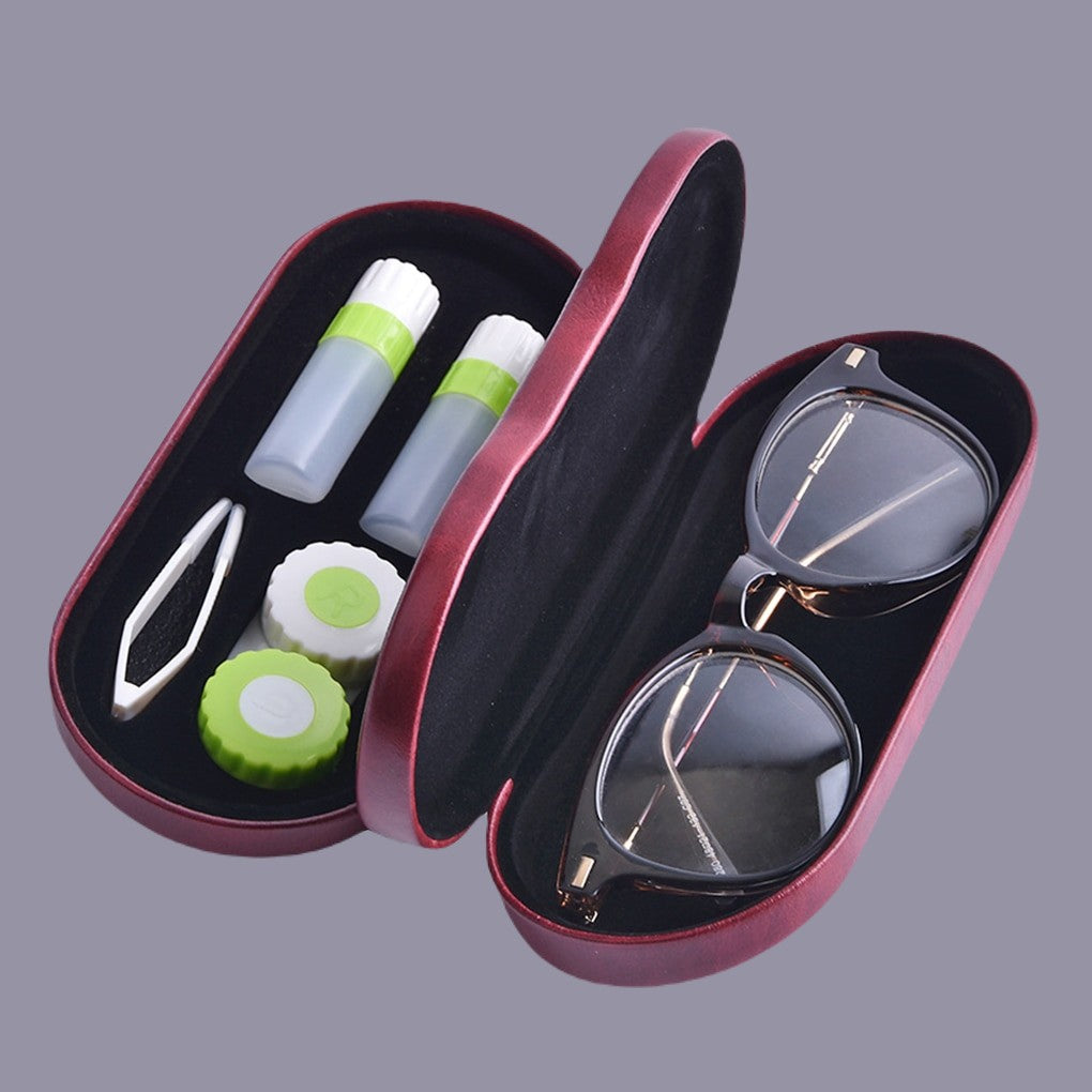 Spec Master - 2 In 1Creative Double Layer Glasses  Case For Men Women