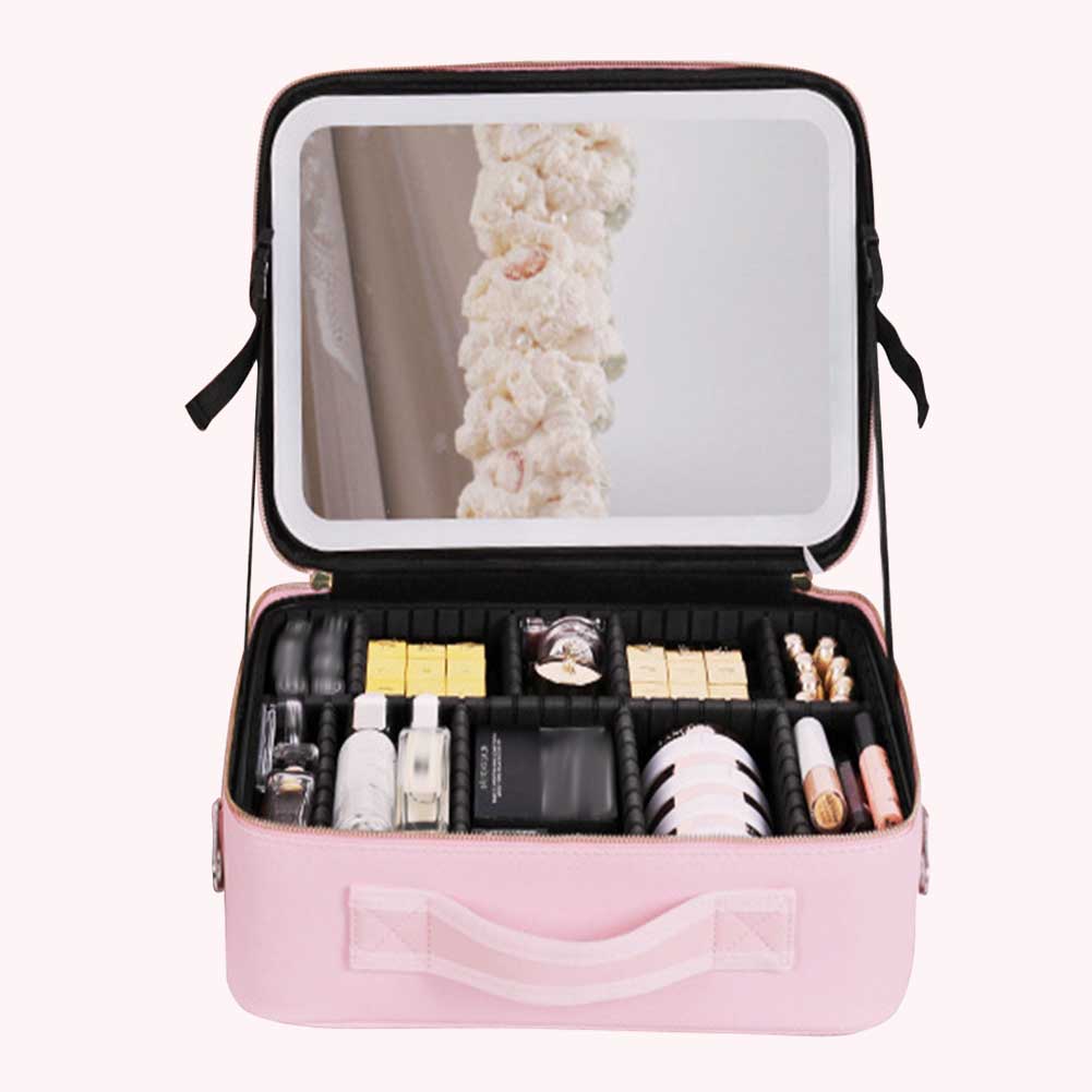 Fancy LED Travel Make Up bag