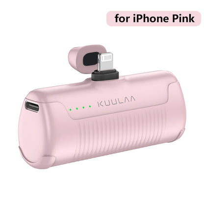 Portable Mini Power Bank 4500mAh - Charger for iPhone & Samsung